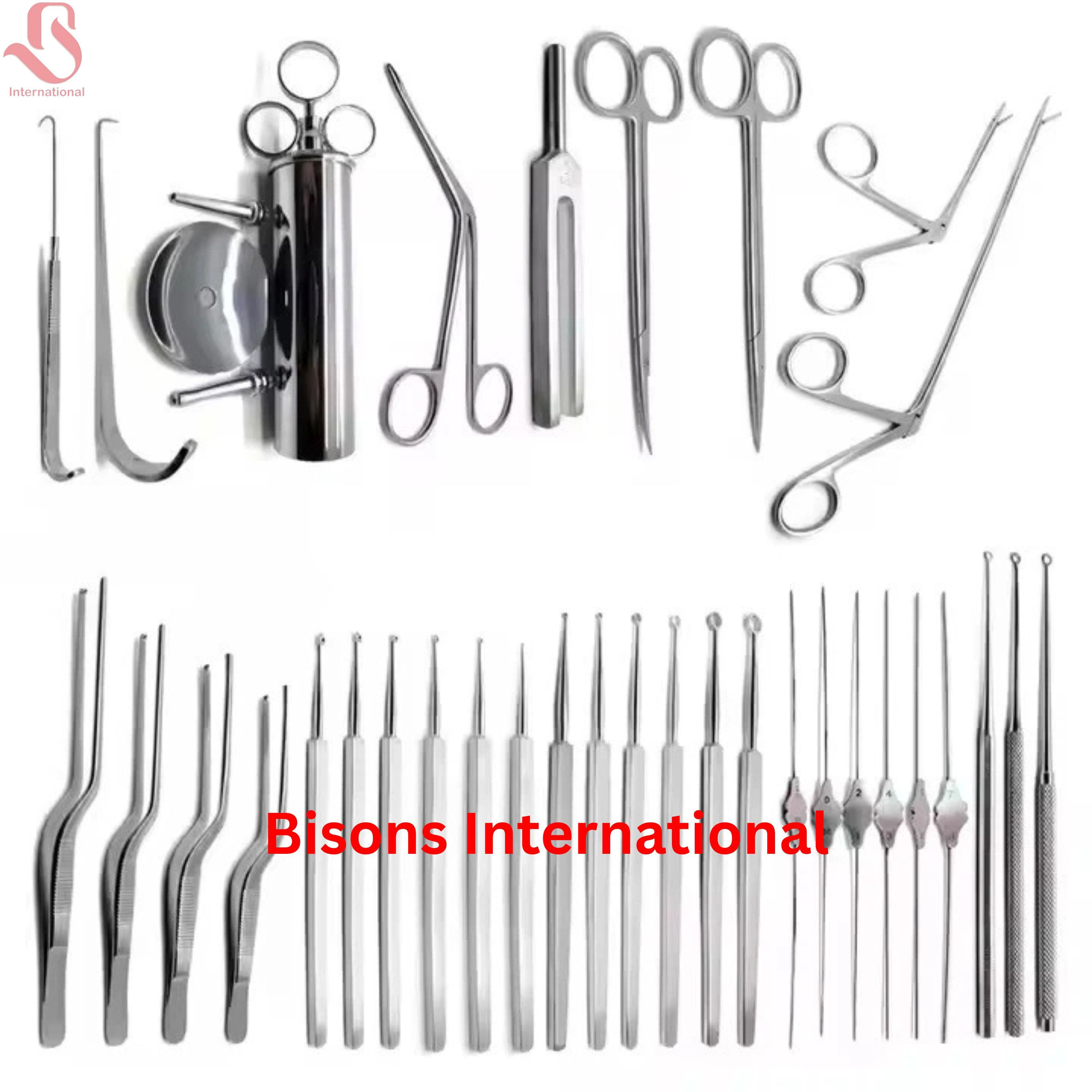 Buy Premium Ear Surgery Instrument Set – 35pcs Ear Curettes, Tweezers ...