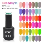 Wholesale Nail polish OEM Gel Polish Private Label Soak Off Gel Nail Polish 3Step HEMA Free Customized UV Gel Polish se
