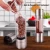 Import Salt and Pepper Grinder 2 in 1 Manual Stainless Steel Salt Pepper Mill Herb Spice Grinder Shakers Refillable from Taiwan