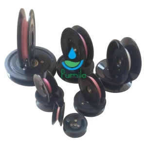 High Quality Wear Resistance Black Small Plastic Pulley with Ceramic