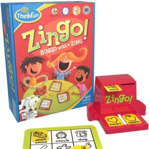 ThinkFun Zingo Bingo Award Winning Preschool Game for Pre-Readers and Early Readers Age 4 and Up