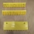Import escalator step roller pallet stainless steel demarcation comb plate yellow black from China