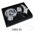 Import C602 Ashtray Cigar Cutter Lighter Cigar Giftset Metal cigar accessories collection OEM,factory direct from China