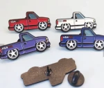 Personalized Metal Crafts Custom Car Pin Badge Soft Enamel Lapel Pins