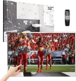 PORTABLE SMART MIRROR TV TOUCH SCREEN WITH ANDRIOD 9.0 FULL HD FUNCTIONS 1080P TELEVISION