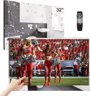 PORTABLE SMART MIRROR TV TOUCH SCREEN WITH ANDRIOD 9.0 FULL HD FUNCTIONS 1080P TELEVISION