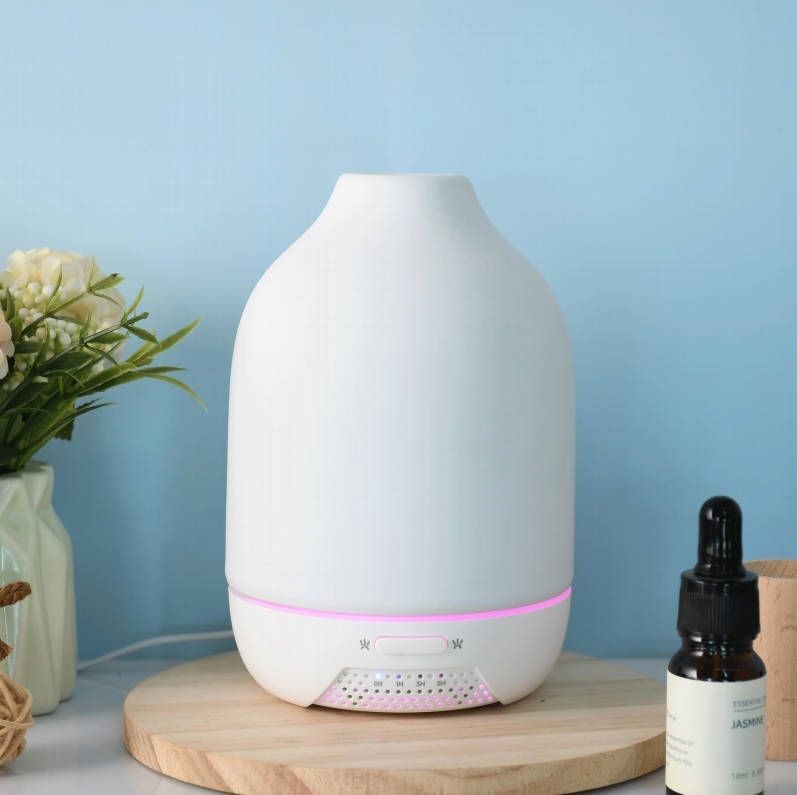 Buy Ceramic Aroma Diffuser With Plastic Base from Liffy Industry
