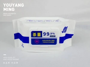 custom disinfection wipes OEM sterilization wet wipes for adult's daily use in stock