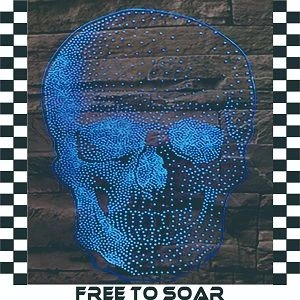 Digitally engraved lettering film men's T-shirt skull skull thermal transfer hot stamping