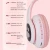 Import B39 Wireless headphone with LED light wireless earphone support TF card gaming headset from China