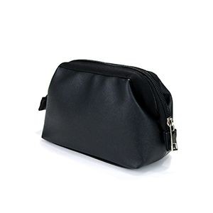 Large Black Beauty Bag Custom Factory Promotional Travel Toiletry Bag Zipper Pu Designer Cosmetic Bags