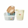Plastic Storage Basket, Laundry basket, Lamper