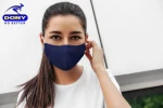 High-quality COVID – 19 3ply Cloth Mask: antibacterial, 100% water resistance, prevent droplets, non-disposal mask