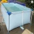 Easy Set Up Steel rectangular swimming pool