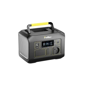 P/300 288Wh mini solar portable power station and solar panel (Yellow handle)