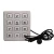 Import 3x4 keys stainless steel keypad for access control from China