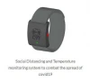 Covid-19 Social Distancing and Monitoring Bracelet