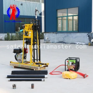 light hydraulic core sampling drill rig YQZ-50A/small diesel power geology exploration drilling machine easy operation