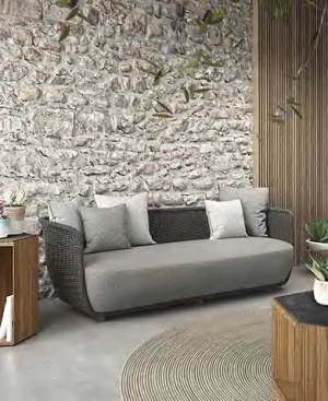 Rope Woven Living Room Sofa