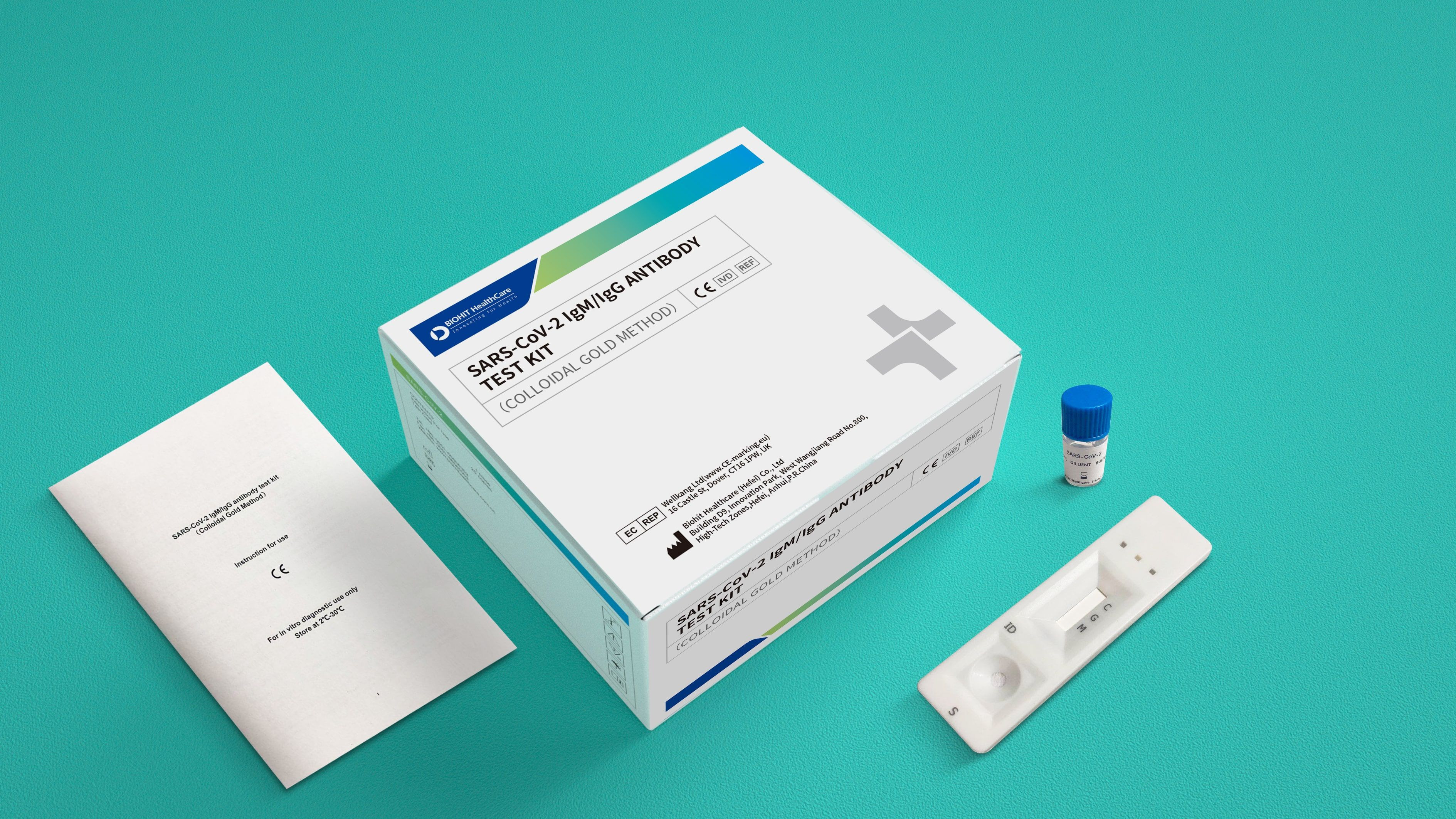 Fda Approved Biohit Sarscov2 Igm/igg Antibody Rapid Test