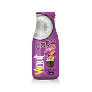 Wholesale 280ml Bottle Coconut Milk With Passion Flavour OEM ODM from Viet Nam Manufacturer