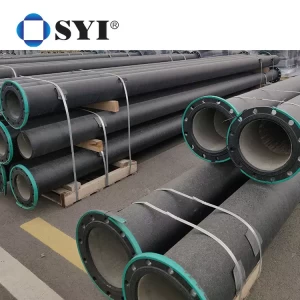 SYI Water Supply Round  Weld Flanged Ductile Iron Double Flange Pipe