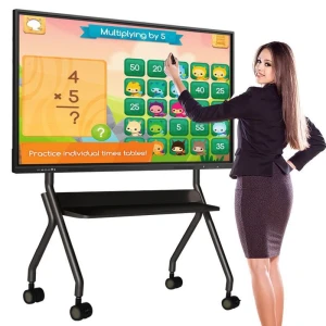 2025 OEM/ODM interactive whiteboard for schooling, conference smart touch screen flat panel