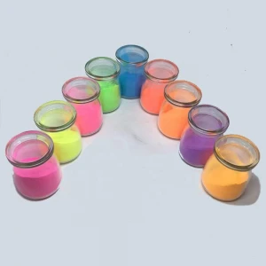 Super-Grade Strontium Aluminate colorful glow in the dark pigment for spinningHot sale products
