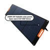 1000W 768WH Lifepo4 lithium  portable  power station stations bank source with foldable 200W solar panel