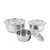 Import 10 PCS Stainless Steel Indian Stock Pot with stainless steel lid from China