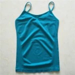 (10 Pieces/Lot) 20+Colors Women Seamless Camisole Lady Solid Plain Tank Tops Sweet Candy Color Casual Women Underwear Cami
