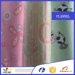 100% cotton flannel fabric cheap wholesale organic flannel print fabric