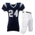 Import 100% polyester American football uniform OEM white american football uniforms Custom american football jersey uniforms from Pakistan