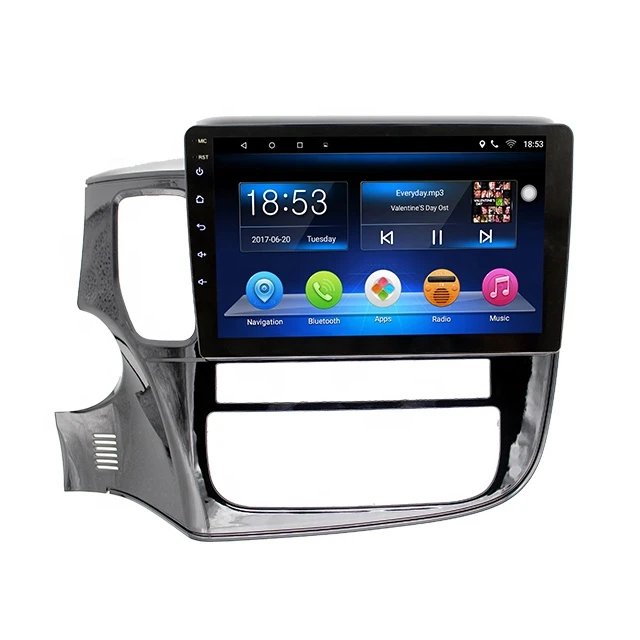 10.1 Inch Android Car Radio Player With Gps Navigation System For Mitsubishi Outlander