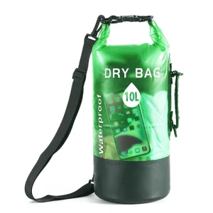 10L 20L Clear Sealed Swimming Waterproof Bag Backpack with Strap
