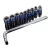 Import 10pcs Manufacturer Outlet Hand Tool Kits Quick Ratchet 10pcs 1/2"dr. Socket Set With Ratchet Handle from China