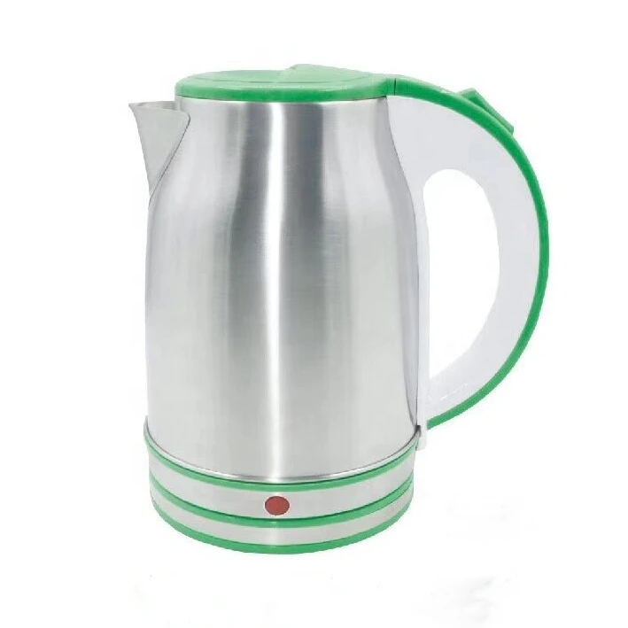 110v 220V home appliances Stainless Steel German Electric Kettle 1.8L Electric water Kettle with tray set