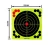 Import 12inch Hunting training target paper Fluorescence Sticker Shooting gun target paper high quality indoor Target paper from China