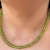 Import 130 CT Faceted Rondelle Peridot Beads Necklace from India