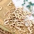 Import 144 Pieces Unfinished  Wooden Alphabet Letters and Wooden Numbers from China