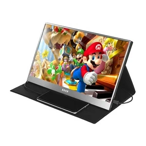 15.6 inch Full HD Gaming Monitor with HDMI/USB C port Touch Screen Portable Monitor for PS4/Switch/Laptop