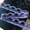 1.6 cm stretch spandex nylon guipure elastic lace trim for decoration