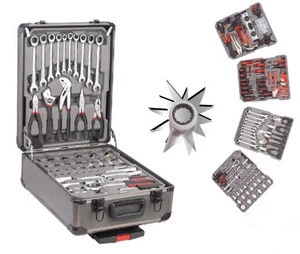 188 pcs aluminium case tool set/ 188pcs hand tool kit with ratchet spanner hand