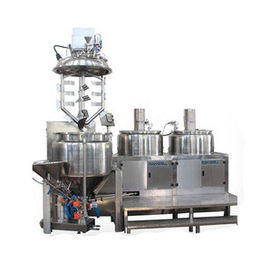 2-3000L vacuum homogenizer mixer for Salad dressing Mayonnaise making machine production line