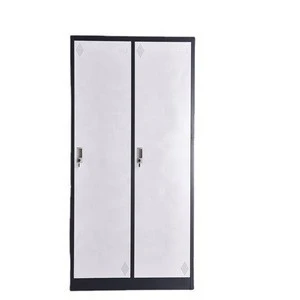 2 door clothing steel locker bedroom furniture almari changing room wardrobe
