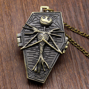 2015 New Arrival The Burtons Nightmare Before Christmas Pocket Watch