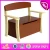 Import 2015 New kids wooden book stand toy,popular Children wooden book stand and hot sale book cabinet with 3 layers WJ278645 from China