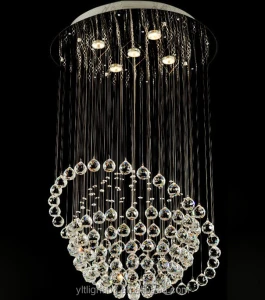 2016 Wholesale Decorative Hanging Modern Ceiling Lamp, Crystal Ceiling Light