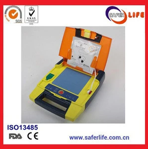 2017 new Saferlife Automated External Defibrillator for AED training ambulance with CPR practice