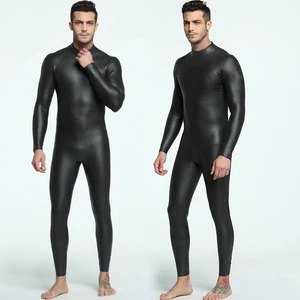 2018 Customized 3mm mens full sleeves diving wetsuit Neoprene smooth skin wetsuit